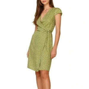 Reformation Zena Floral Printed Side Dress B627